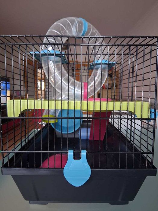 Gaiola Grande e Completa p/ Hamster