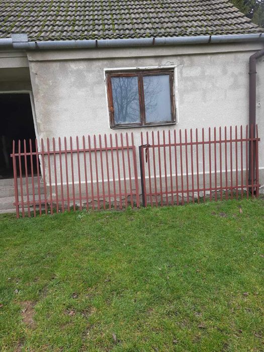 Brama wjazowa  bez słupków używana