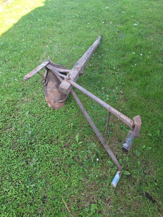 Pług konny prl stary