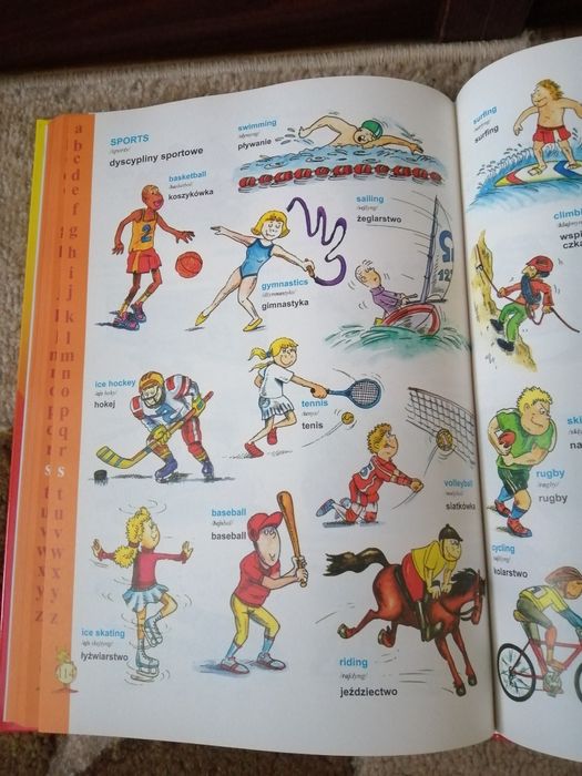 Ilustrowany słownik angielsko polski