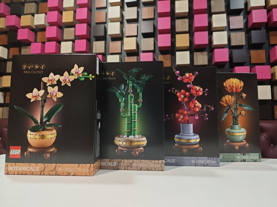LEGO ICONS Botanicals 10343/10344/10368/10369