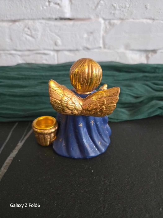 Aniołek ceramiczny świecznik