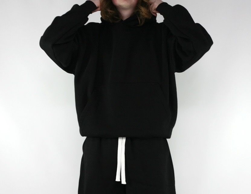 Оверсайз худі Baggy Oversized Hoodie M L XL худи худак серый черный
