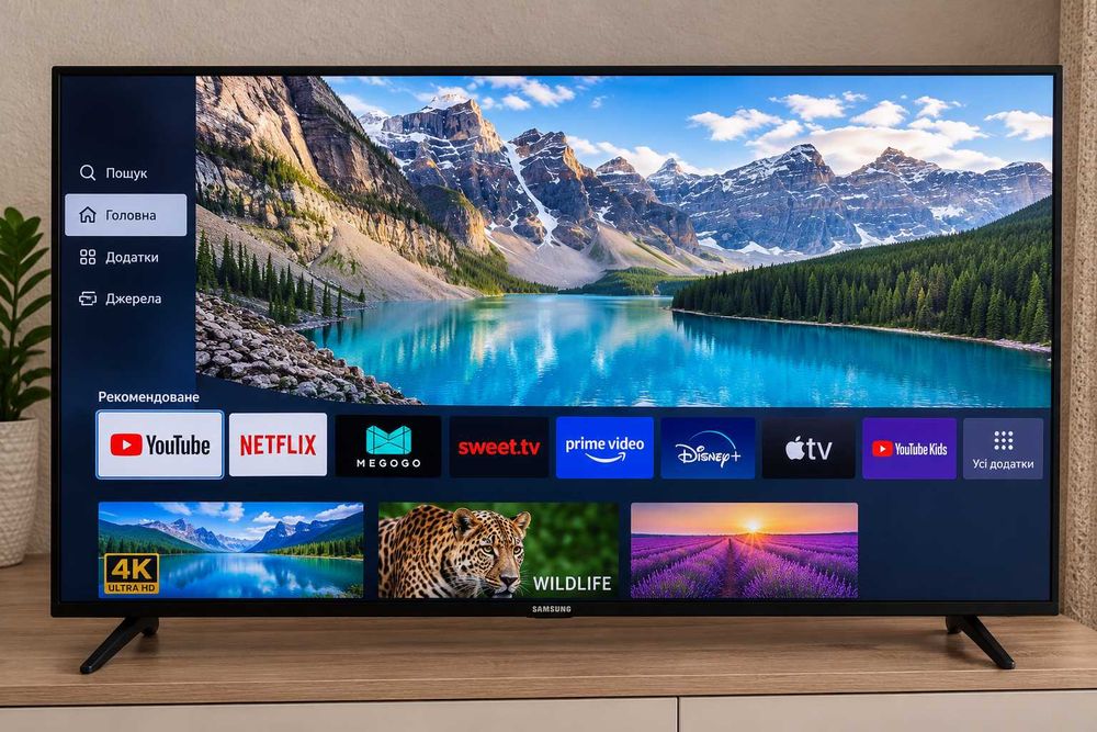 Samsung UE55NU7090UXUA 55" 4K Smart TV | Ідеальний стан | Виробництво 2020 року
