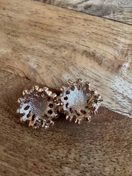 Kolczyki pozlacane swieta#sylwester