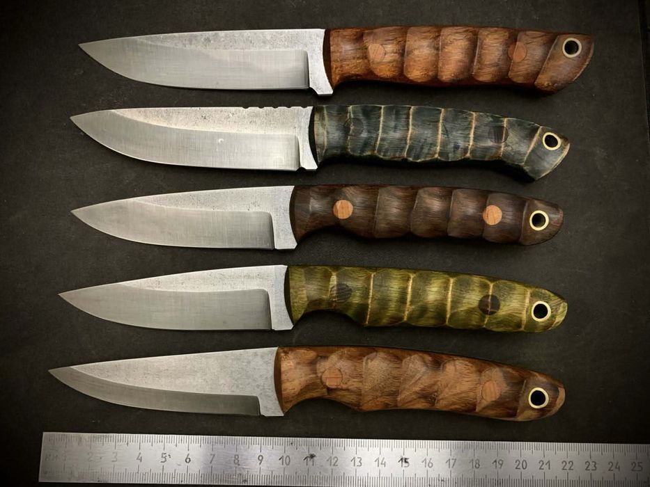 Нож ручной работы фултанг сталь 9ХС ніж ручної роботи нож охотничий