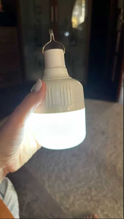 Лампа акумуляторна світлодіодна 80W 120W 300W LED світильник