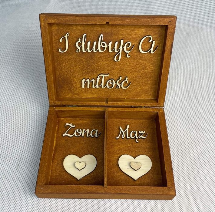 Pudełeczko na obrączki