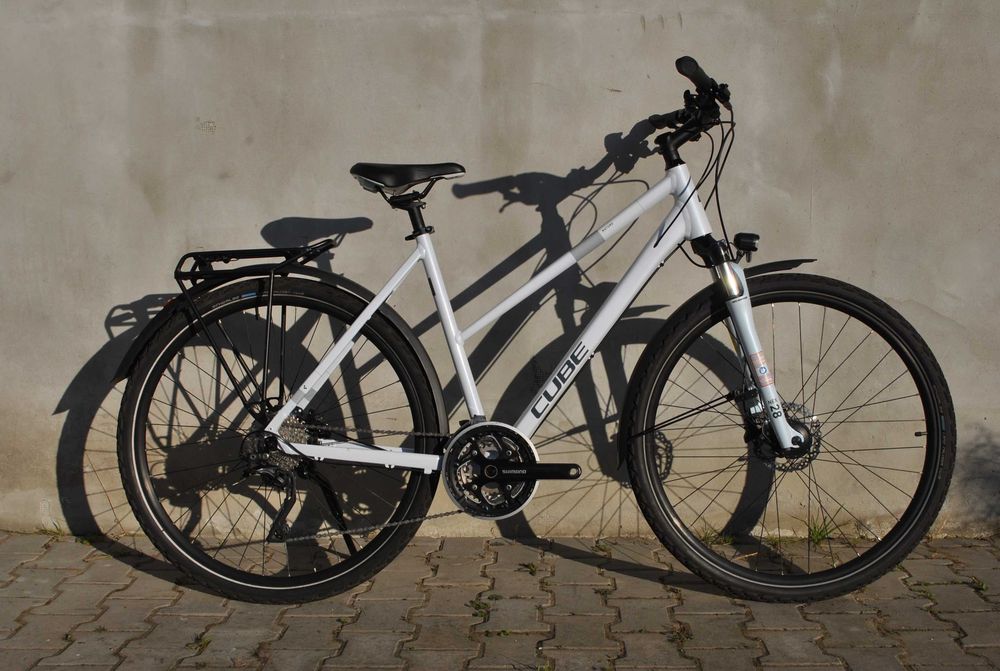 Rower Cube Nature Pro BIAŁY 28 idealny