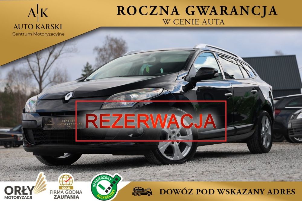 Renault Megane 1.6 110kM *Wielofunkcja*Nawigacja*Parktronic*Klimatyzacja*Bluetooth*
