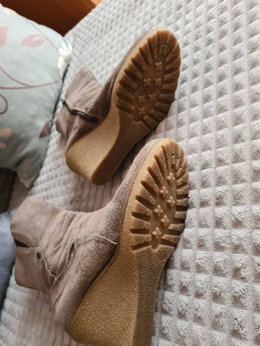 Botki z zamszu roz.37