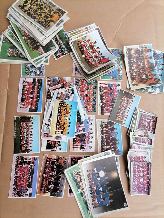 Cromos Equipas 1ª / 2ª e 3ª Divisão Nºs 80's