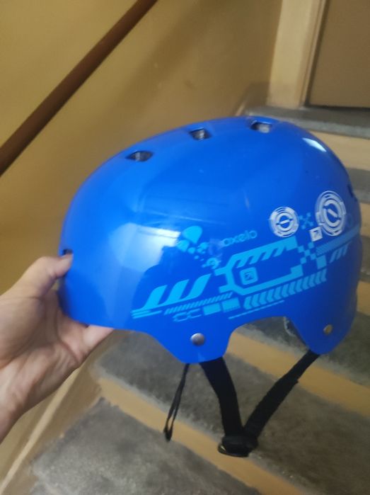 Kask oxelo  niebieski