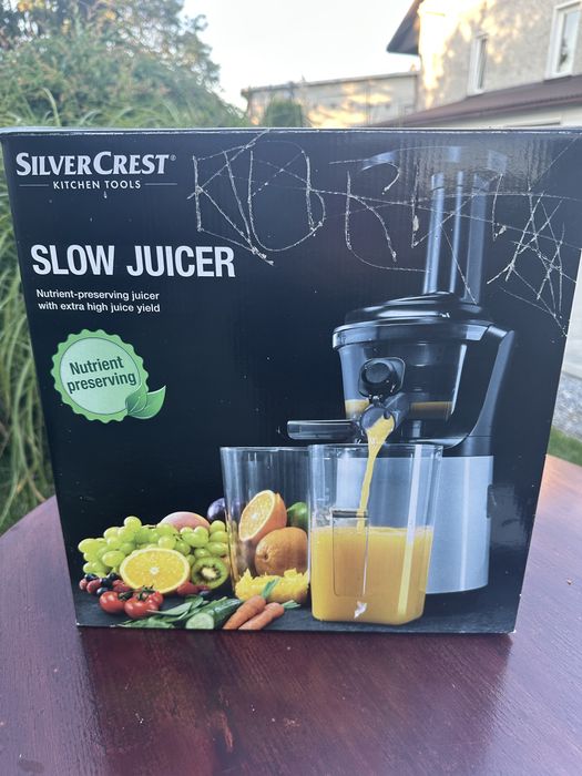 Wyciskarka wolnoobrotowa Silver Crest Slow Juicer