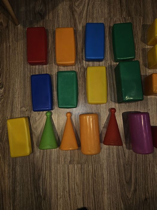 Klocki konstrukcyjne dmuchane xxl 28 szt