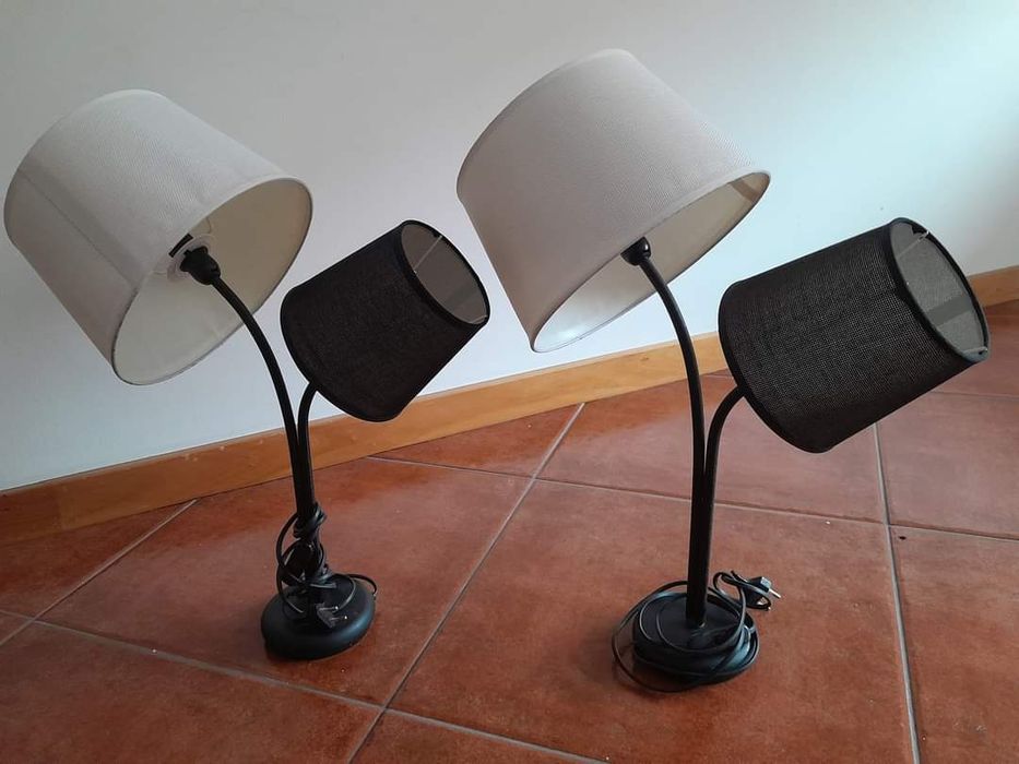 Conjunto candeeiros