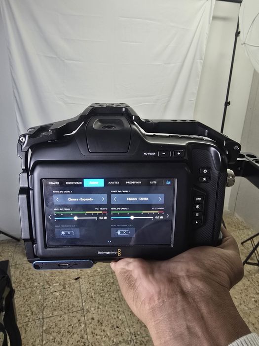 Blackmagic 6k pro + plus- venda ou troca