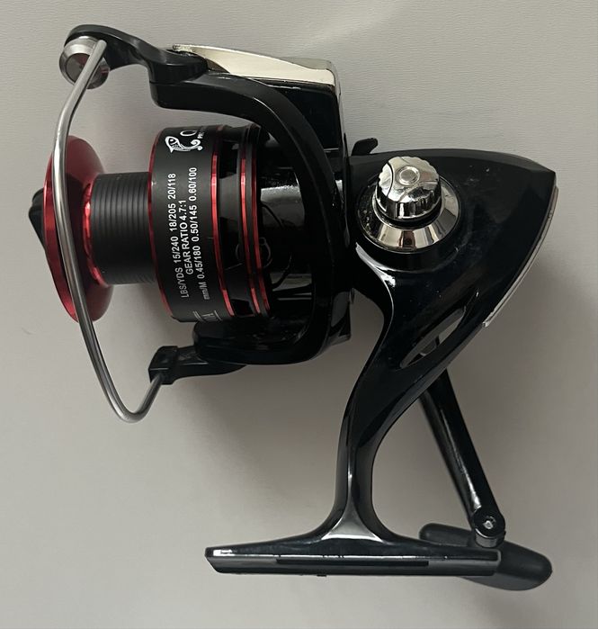 Kołowrotek wędkarski REAWOW 12BB 4.7:1 aluminiowy spinning