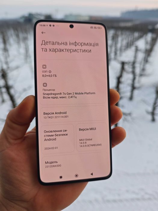 Redmi note 13 pro 8/256
