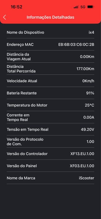 Trotiente Elétrica Iscooter Ix4
