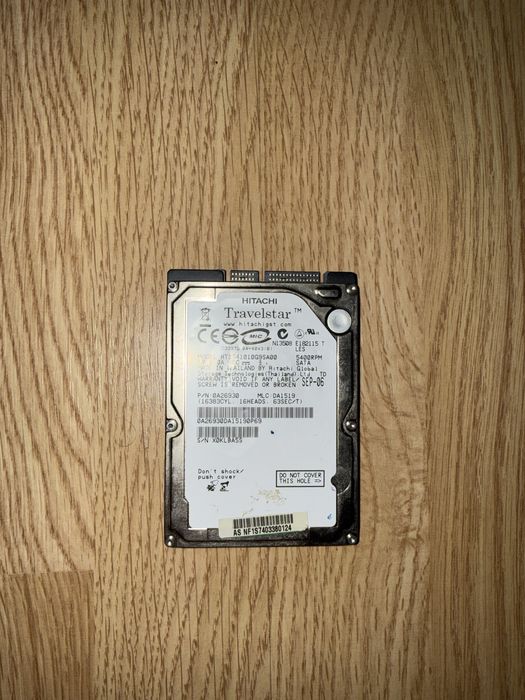 Hdd жесткий диск 2.5” ноутбук