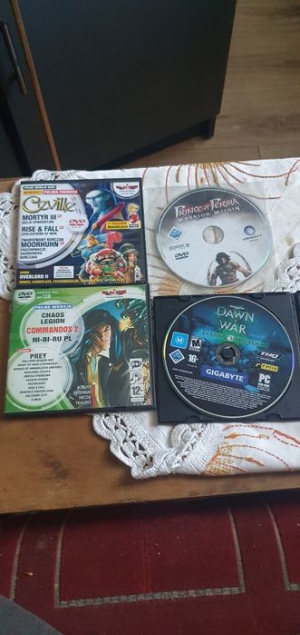Gry komputerowe pc 4 sztuki