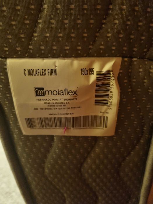 Colchão molaflex novo 150 x 195