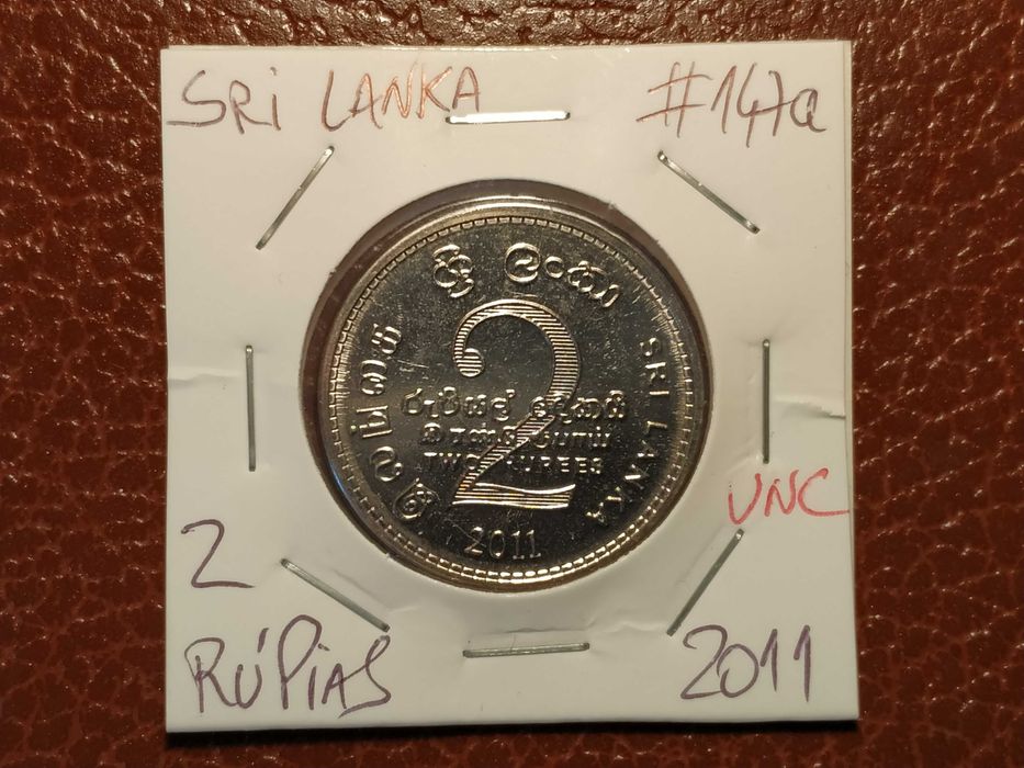 Sri Lanka - 2 Rupees Coin from 2011 (UNC)