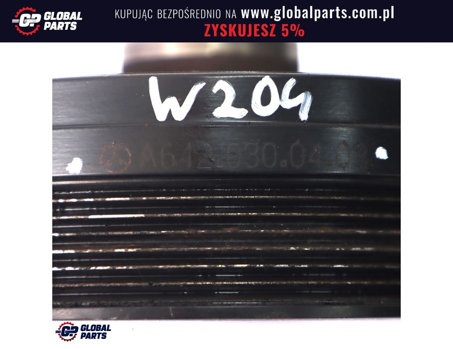 Mercedes W204 W211 W212 OM642 Koło Pasowe Wału
