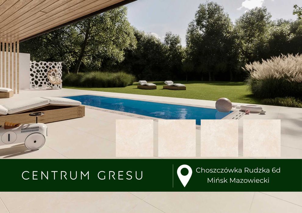 Płyta Płytka tarasowa gresowa CRUSIL PIEMONT 60x60x2 taras podjazd