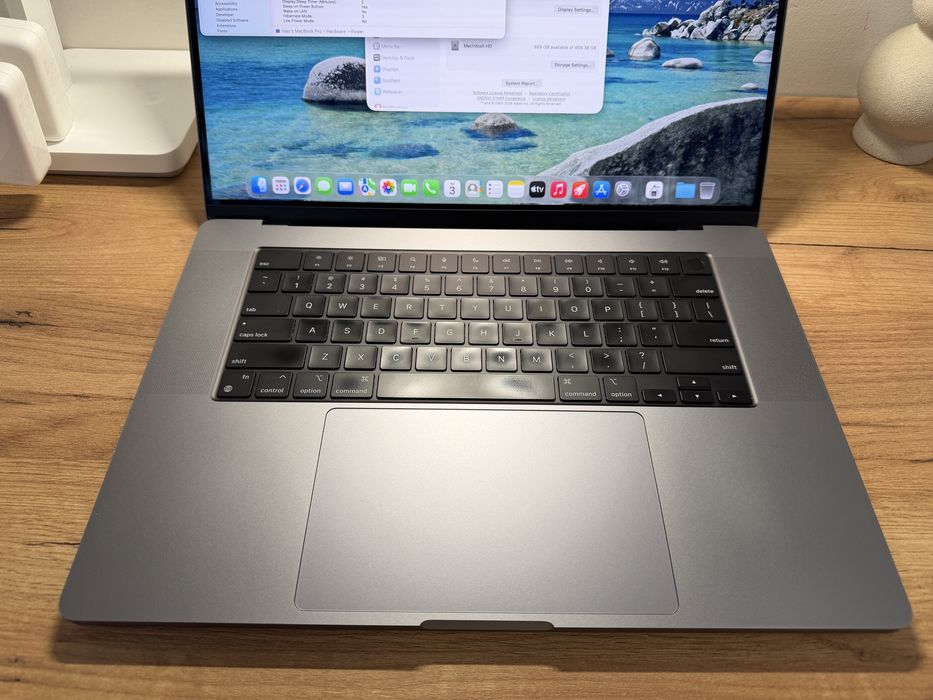 MacBook Pro 16 2021 32Gb RAM 512Gb SSD Space