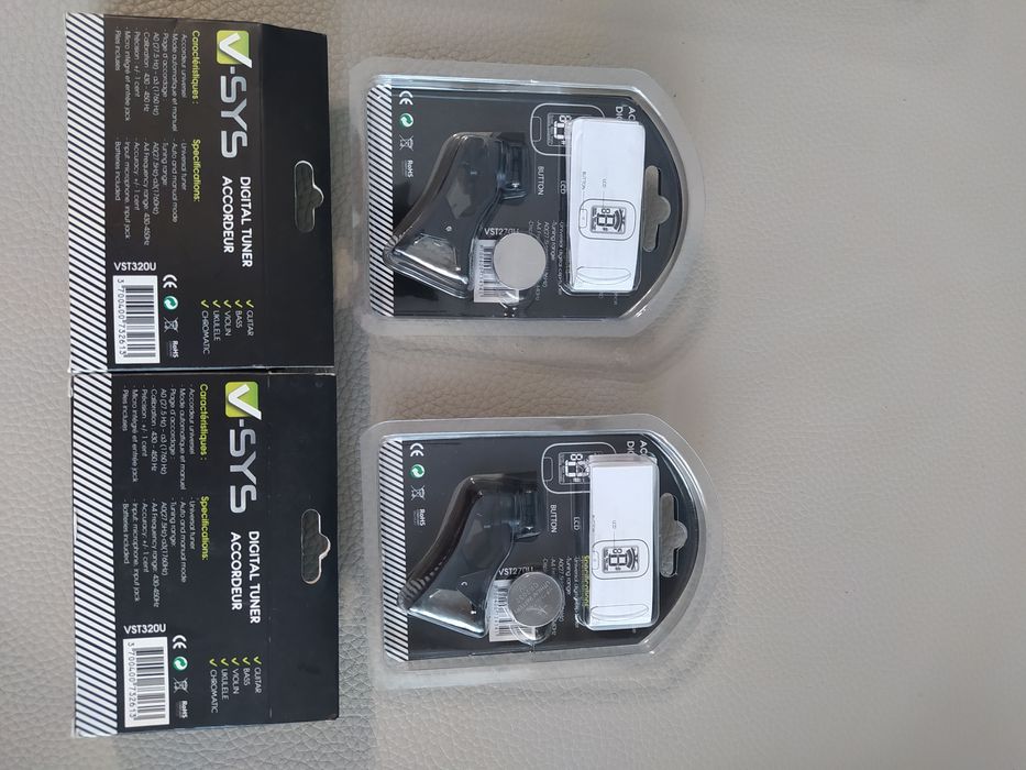 Afinadores Guitarra V-SYS