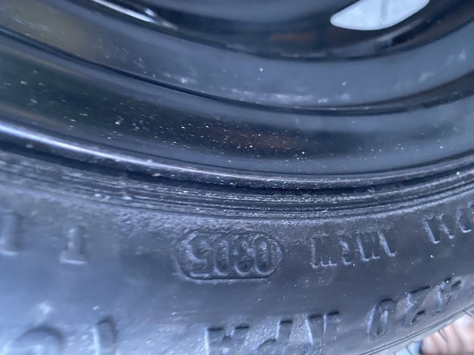 Koło dojazdowe Volkswagen VW 125/70R18 5x112