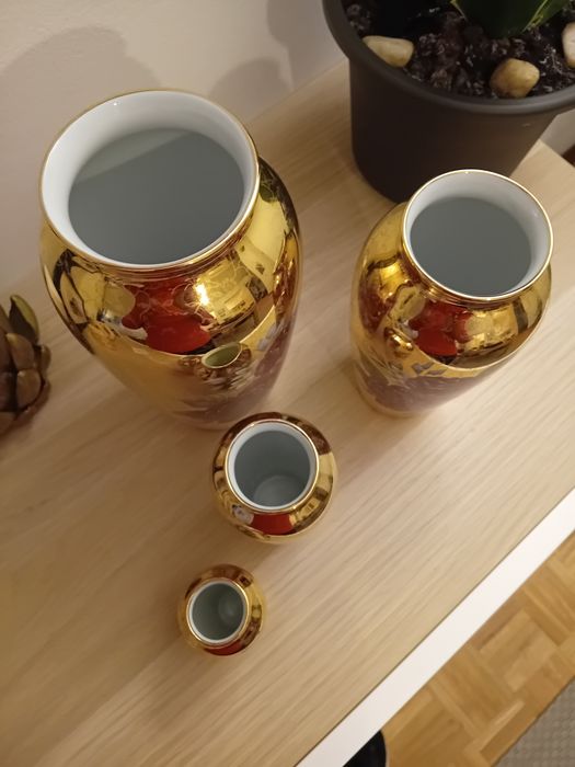 Vendo conjunto de quatro peças decoração Limoges