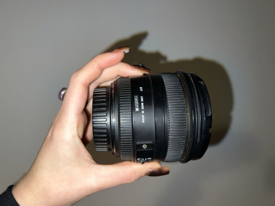 Obiektyw Canon Sigma 50 mm EX