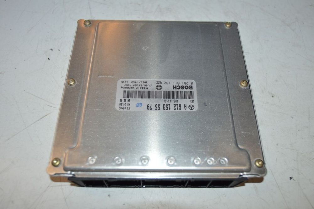 CENTRALINA BOSCH A6121535579 0281011182 MERCEDES BENZ CLASS C W203