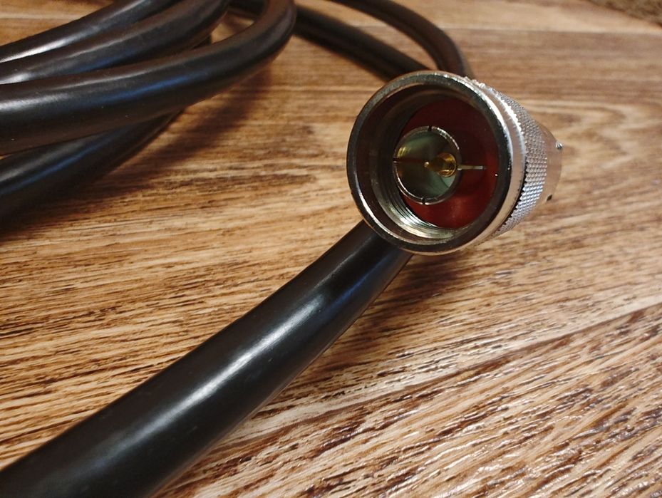 Профессиональный коаксильный кабель BELDEN RG-8 N type коннектор (5 м)