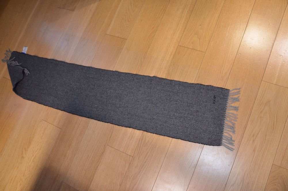 szal/szalik Joop! 100% wool szarości