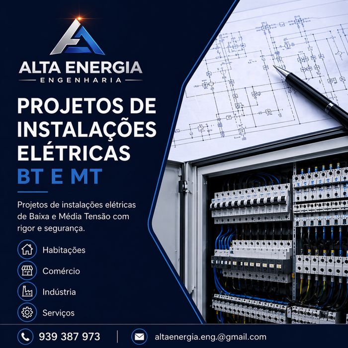 Alta Energia Engenharia | Projetos Elétricos | ITED | E-Redes