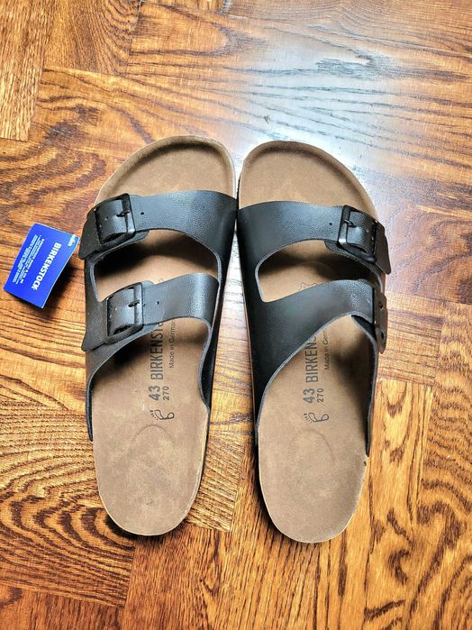 Klapki Birkenstock czarne roz. 43