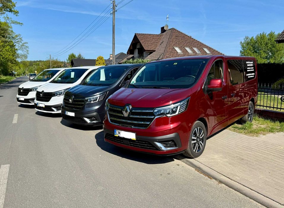 Wypożyczalnia samochodów* Wynajem AUTA 5/7/ 9-osobowego TRAFIC BUS