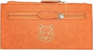 Piórnik ze skóry ekologicznej z podwójnym zamkiem