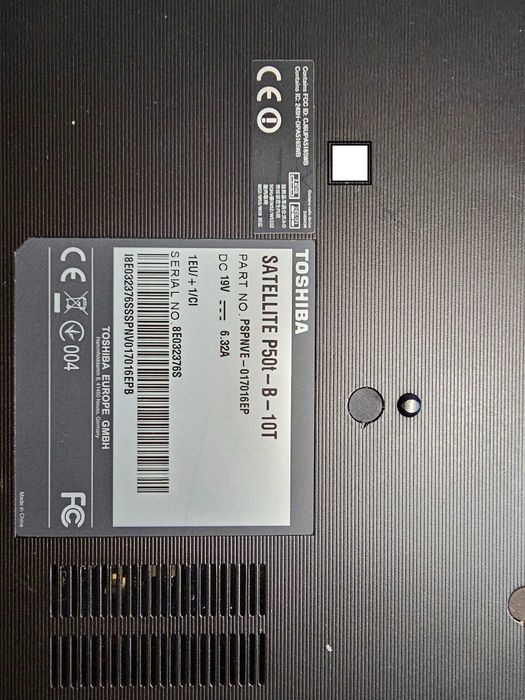 Portatil Toshiba Sat. P50T-B - Touch