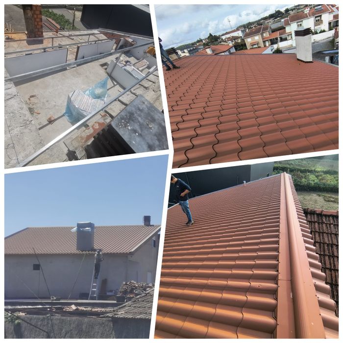 Executamos telhados, vedação e impermeabilização com membrana