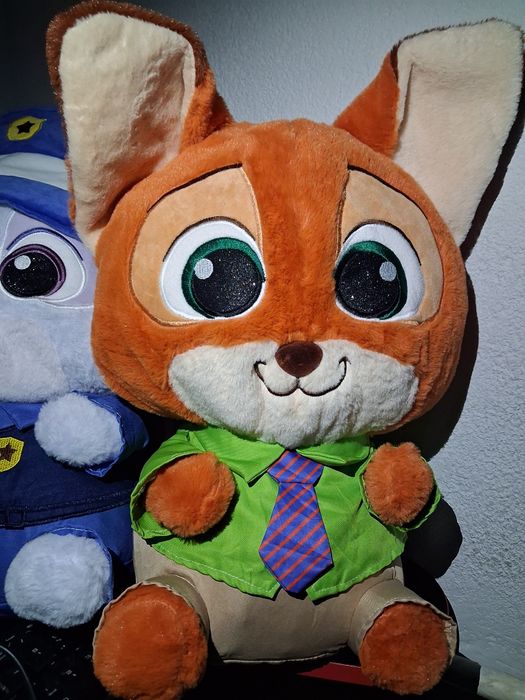 В Наявності Мʼяка іграшка Зоотрополіс,Зоополіс,Zoopolis Нікс та Джудді