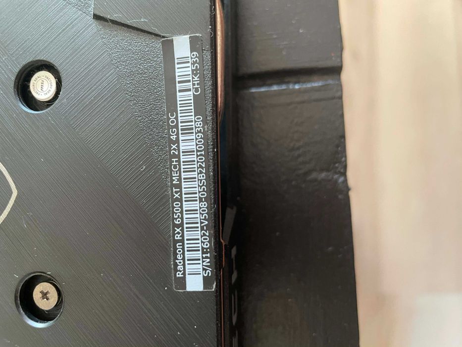 Karta graficzna Radeon 6500 XT mech 4 G