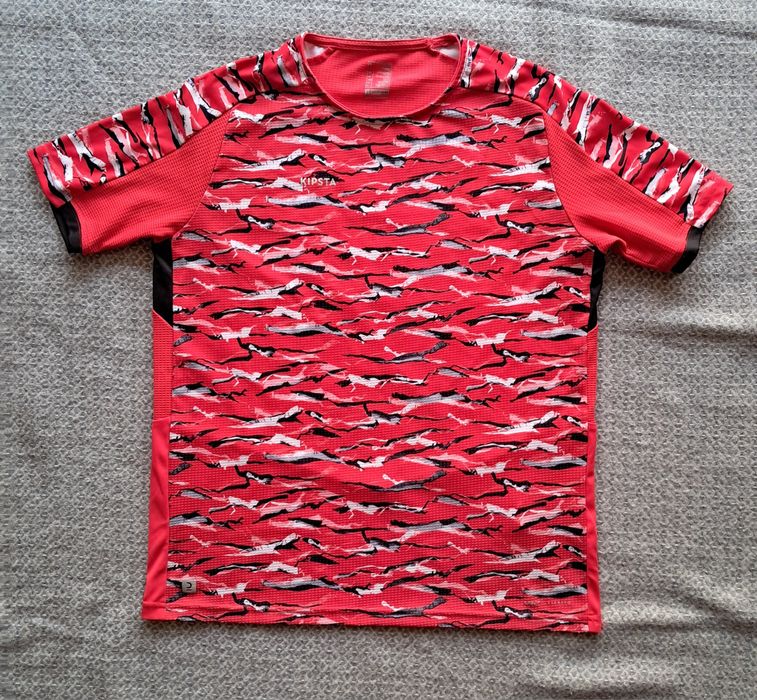 T-shirt chłopięcy do piłki nożnej z krótkim rękawem,rozm.161-1