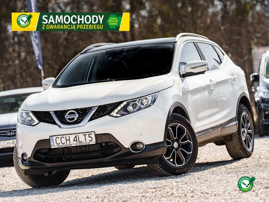 Nissan Qashqai Z GWARANCJĄ, Zarejestrowany!!! Xenon, TEKNA PLUS, Navi, Kam360, LED,