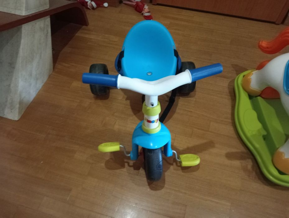 Triciclo azul  como novo