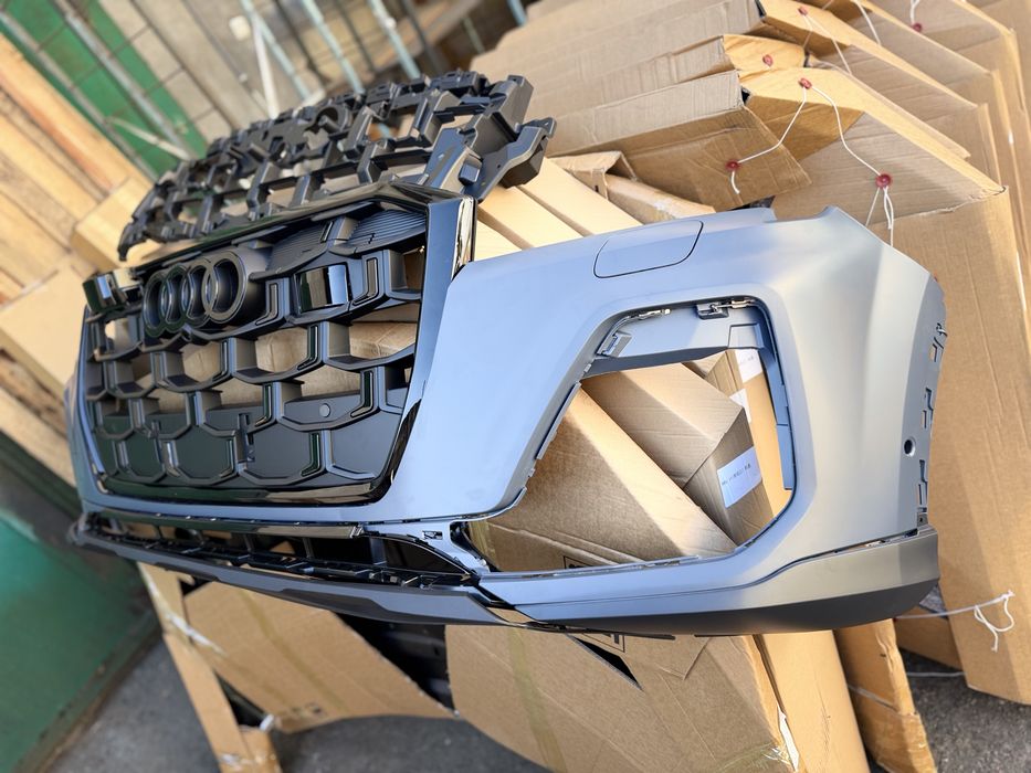 Бампер Audi Q7 2024+ ауди ку7 бампер решетка Q7 2025